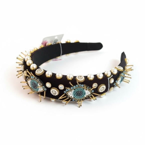Bexa Boutique Accessories - Evil Eye Seed Bead Headband